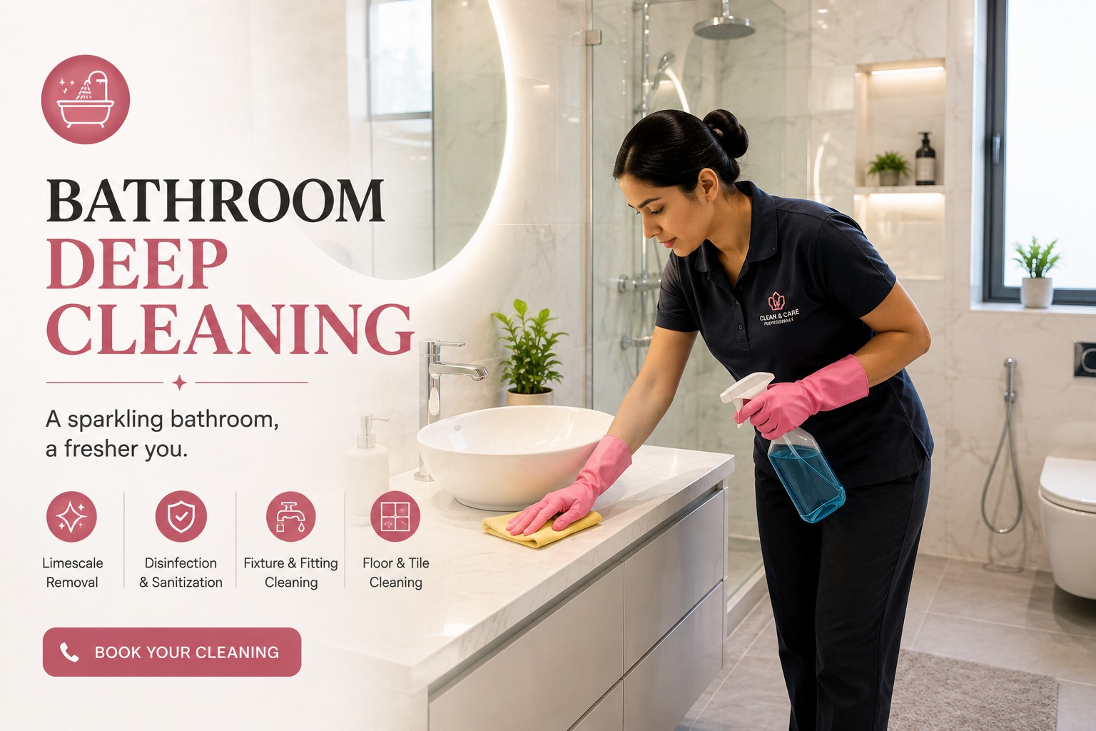 Bathroom Deep Cleaning