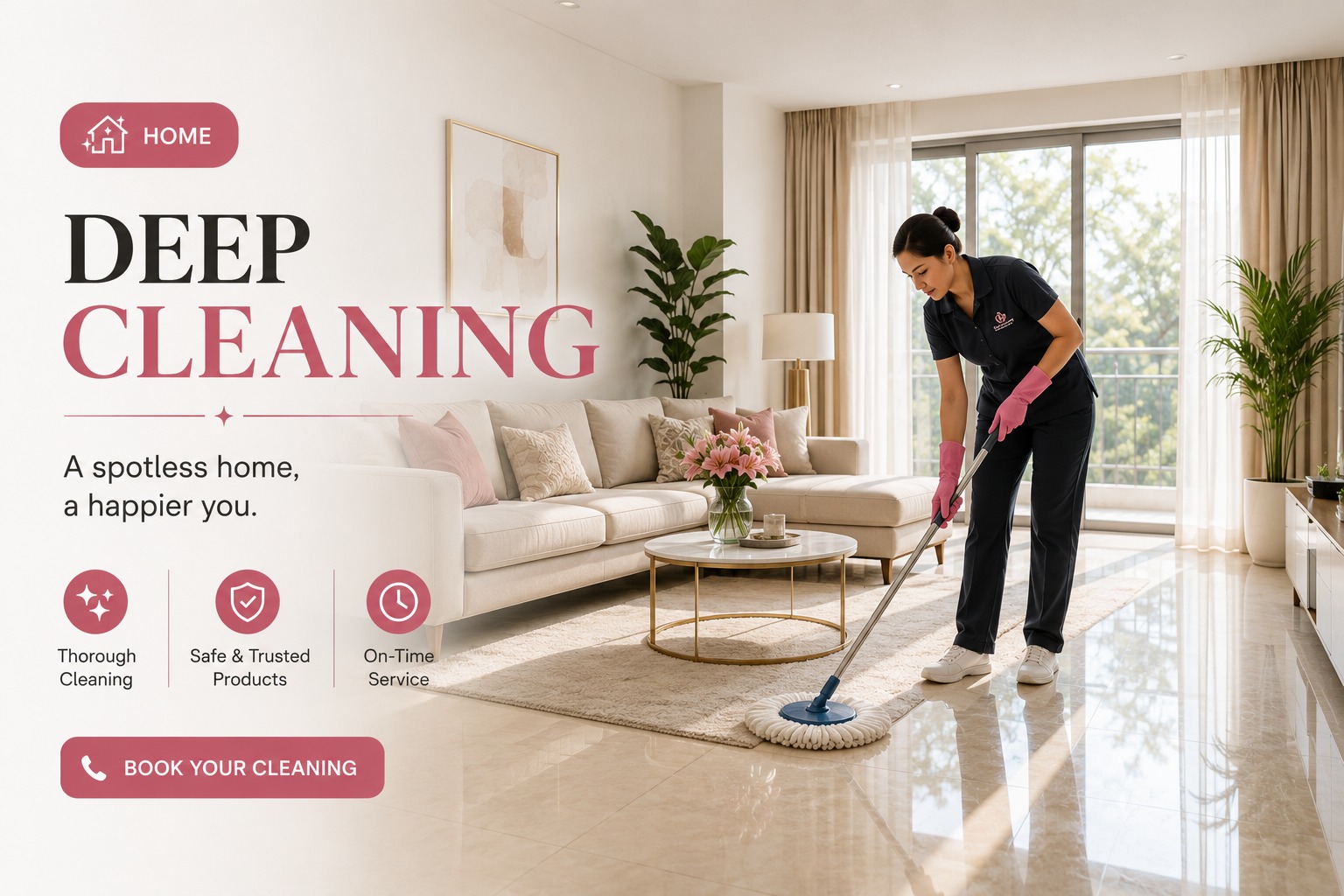 Full Home Deep Cleaning