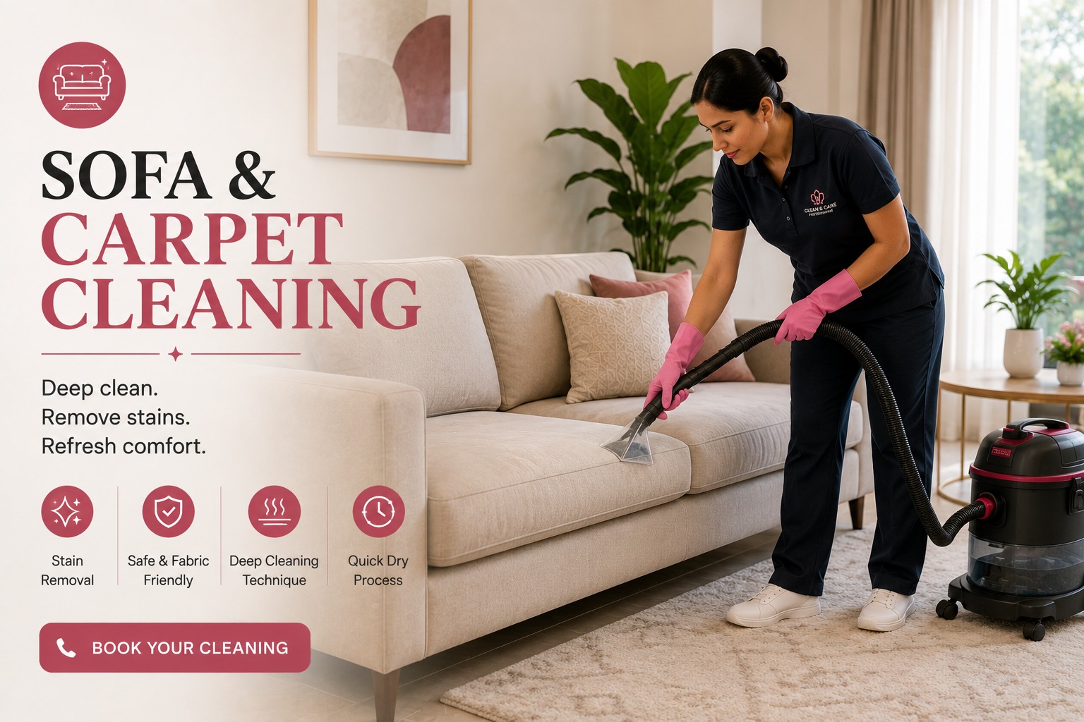 Sofa & Carpet Cleaning